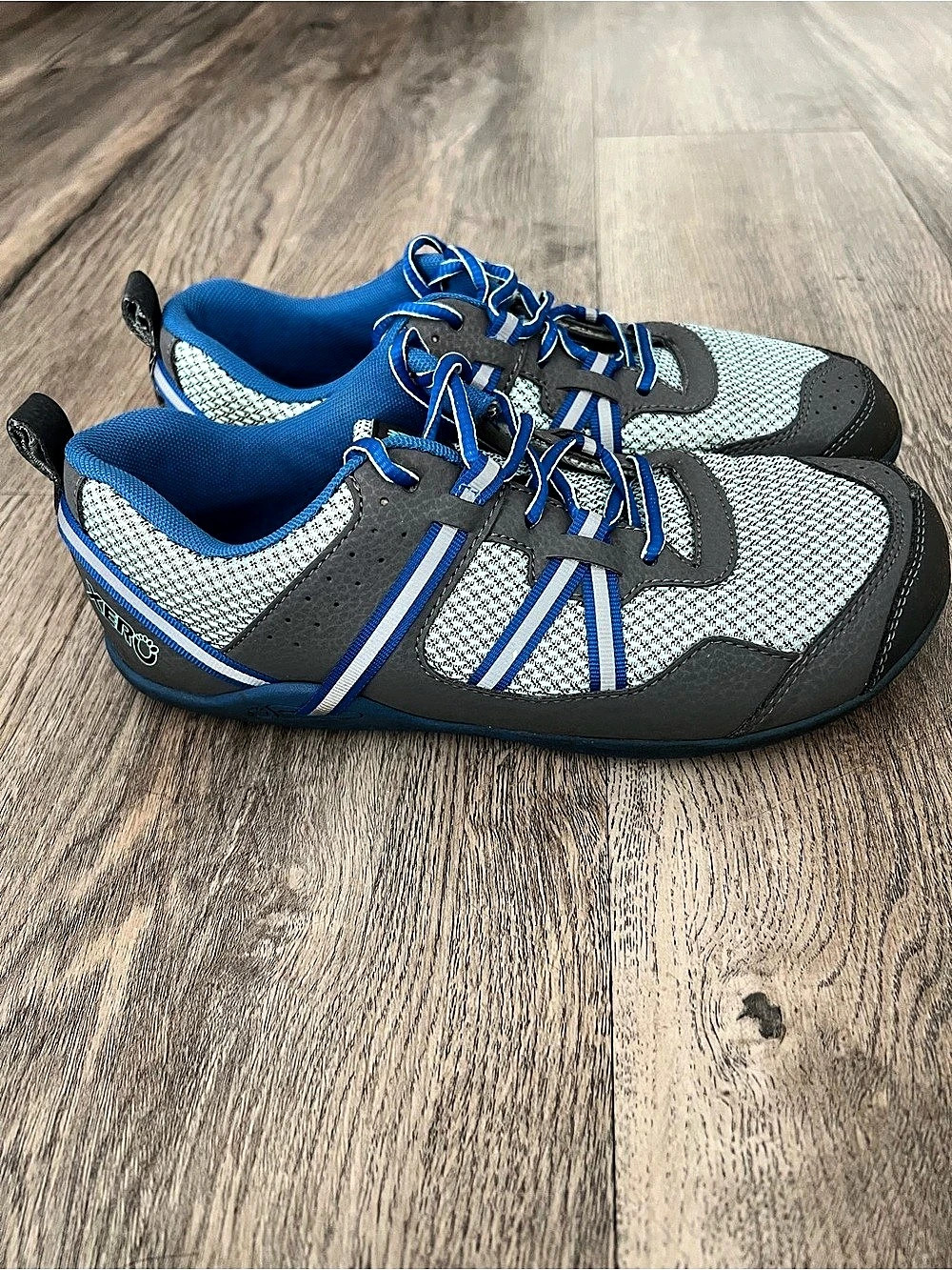 Xero Shoes Ipari Prio Women's Athletic Shoes GrayBlue US 9 Barefoot Run